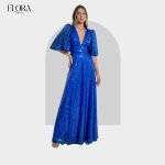 Vestido Longo Paete Cristal
