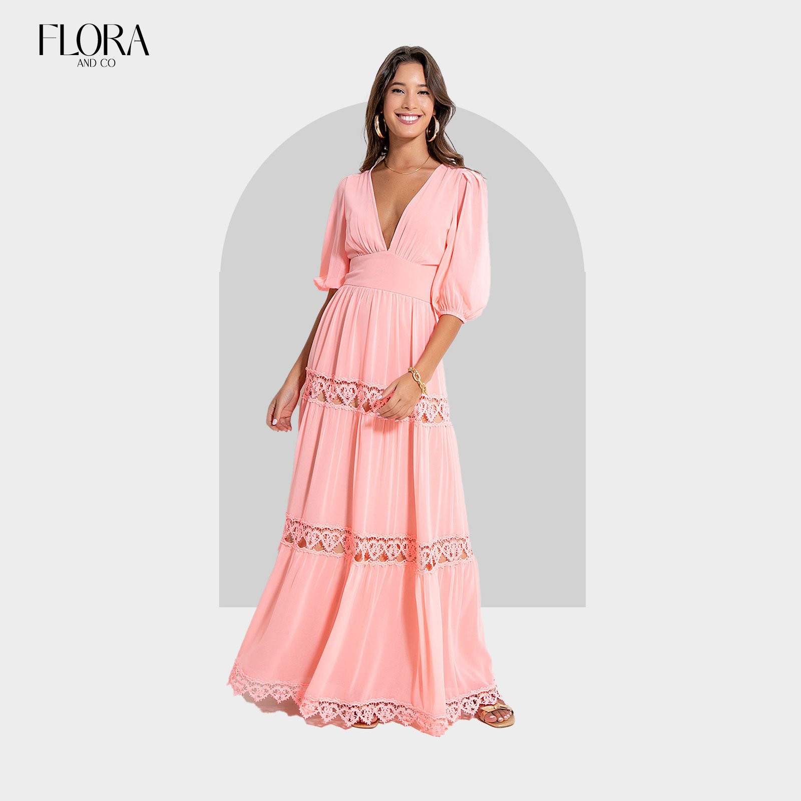 Vestido Longo Silk Matilde